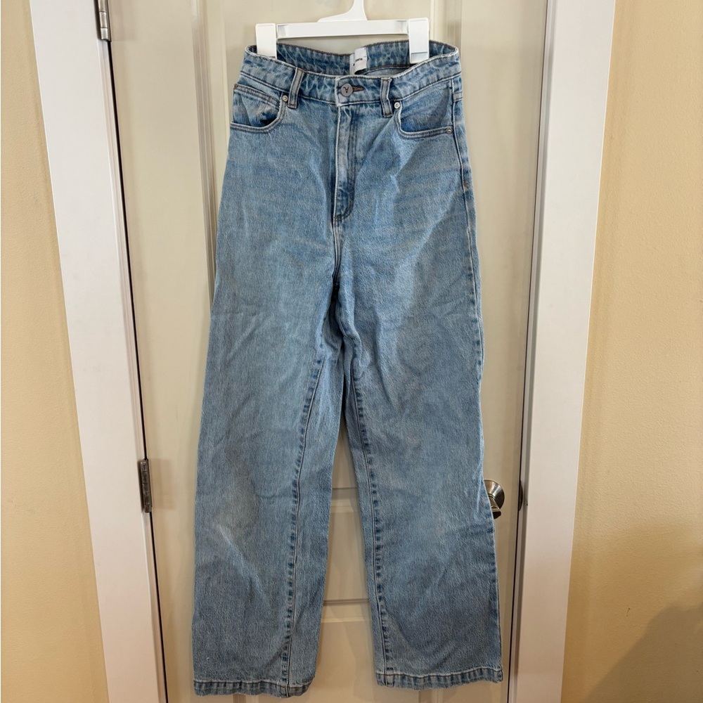 Abrand Women's High Rise Jeans - Light Blue